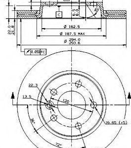 Brembo Jarrulevy