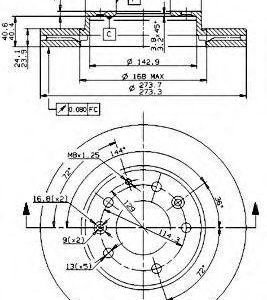 Brembo Jarrulevy