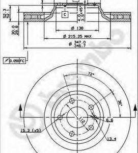 Brembo Jarrulevy