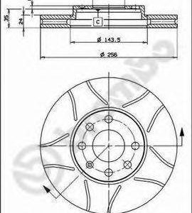 Brembo Jarrulevy