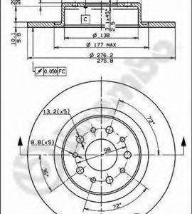 Brembo Jarrulevy