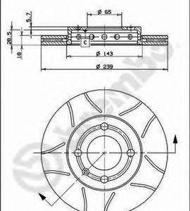 Brembo Jarrulevy