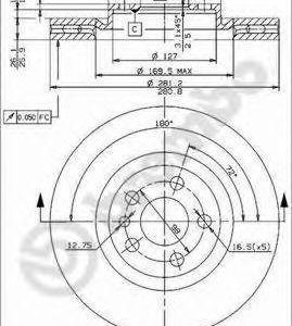 Brembo Jarrulevy