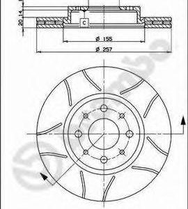 Brembo Jarrulevy