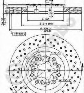 Brembo Jarrulevy