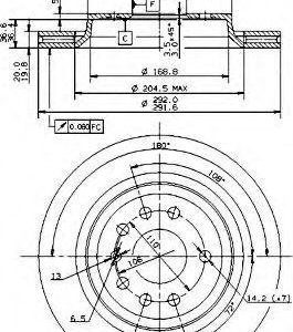 Brembo Jarrulevy