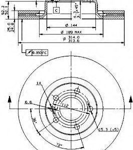 Brembo Jarrulevy