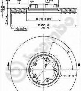 Brembo Jarrulevy