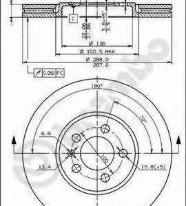 Brembo Jarrulevy