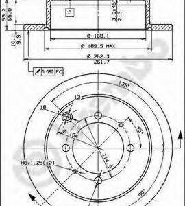 Brembo Jarrulevy