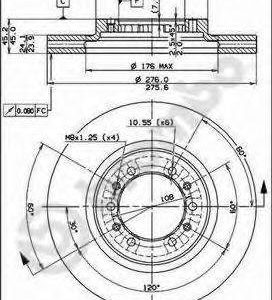 Brembo Jarrulevy