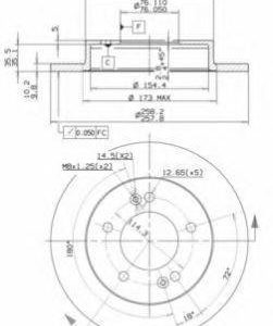 Brembo Jarrulevy