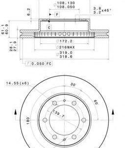 Brembo Jarrulevy