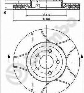 Brembo Jarrulevy