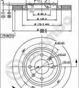 Brembo Jarrulevy