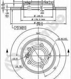 Brembo Jarrulevy