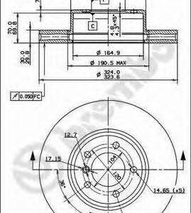 Brembo Jarrulevy