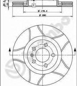 Brembo Jarrulevy