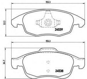 Brembo Jarrupala Levyjarru