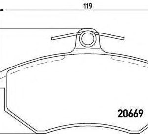 Brembo Jarrupala Levyjarru