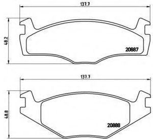 Brembo Jarrupala Levyjarru