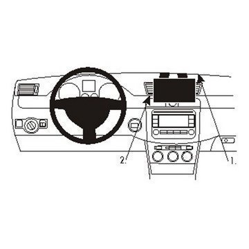 Brodit 213482 Kiinnitysalusta Volkswagen Passat 05-14