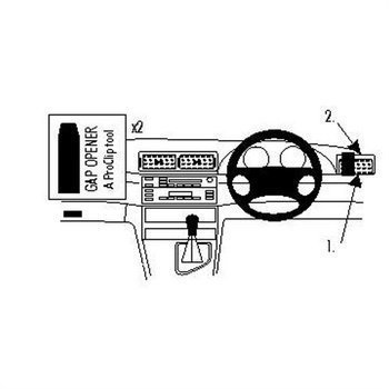 Brodit 602851 ProClip BMW 316-330 M3 E46 98-04