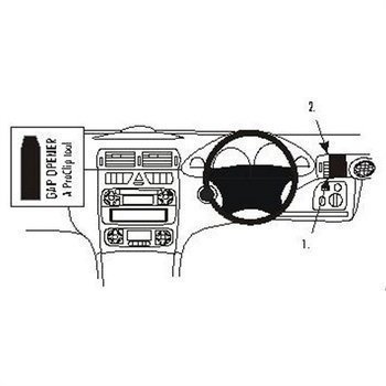 Brodit 603043 ProClip Mercedes Benz CLC-Class 09-11