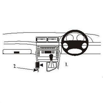 Brodit 632565 ProClip BMW 520-540/M5 E39 96-03