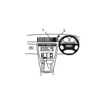 Brodit 652169 ProClip Audi A4 Avant 95-01
