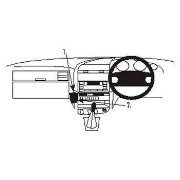 Brodit 652350 ProClip BMW 316-328 E36 91-98