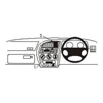 Brodit 652467 ProClip Peugeot 306 93-02