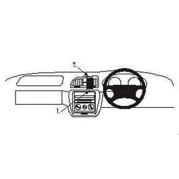 Brodit 652586 ProClip Daewoo Nubira 97-99