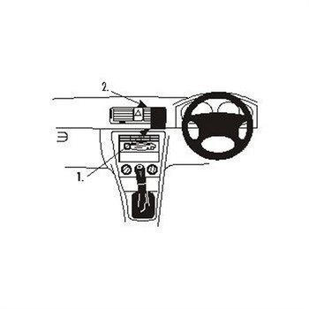 Brodit 652668 ProClip Skoda Octavia Tour 99-06