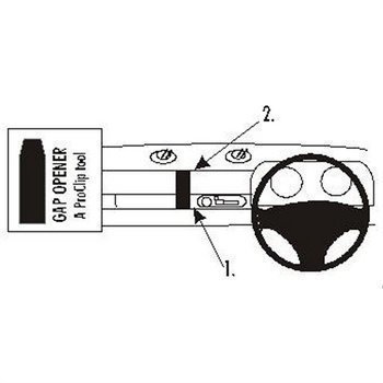 Brodit 652723 ProClip Lotus Elise S1 96-02