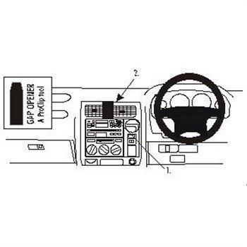 Brodit 652749 ProClip Toyota Prado 97-02