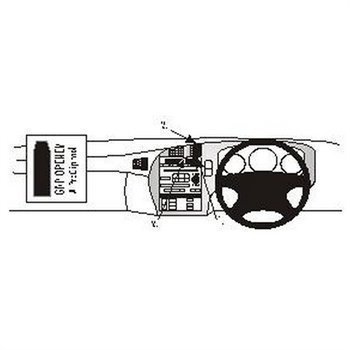 Brodit 652800 ProClip Saab 9-5 98-05