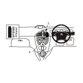 Brodit 652908 ProClip Citroen C5 01-04