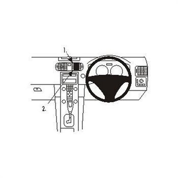 Brodit 653360 ProClip Volvo C30 07-14