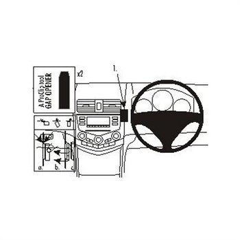 Brodit 653581 ProClip Honda Accord 03-07