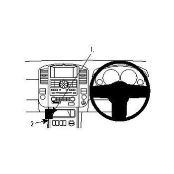 Brodit 654196 ProClip Nissan Pathfinder 08-10