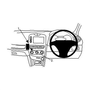 Brodit 654859 ProClip Renault Clio IV 13-16