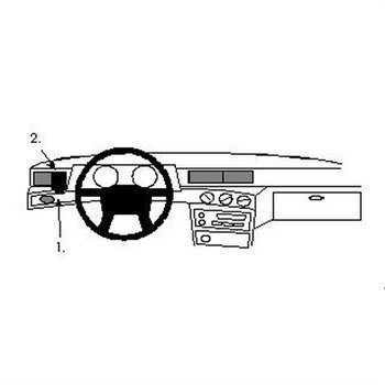 Brodit 801000 ProClip Volvo 740 82-90