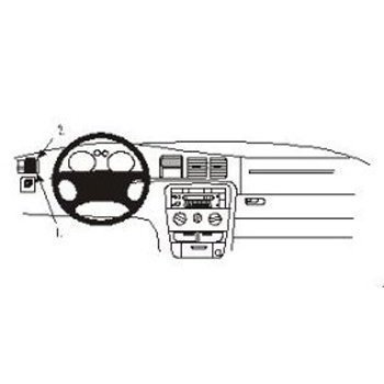 Brodit 802227 ProClip Opel Vectra B 96-01