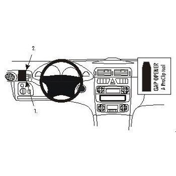 Brodit 803043 ProClip Mercedes Benz C-Class (180-320) 00-06