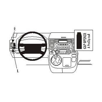 Brodit 803291 ProClip Volkswagen Multivan 03-15