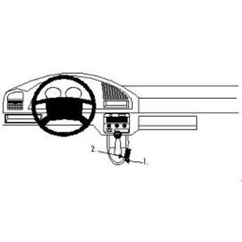 Brodit 832336 ProClip Peugeot Partner 97-02