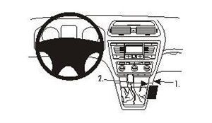 Brodit 833527 ProClip Skoda Octavia Ambiente 05-13