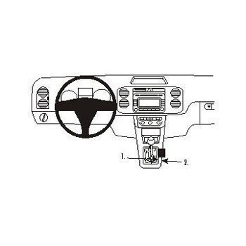 Brodit 833611 ProClip Volkswagen Golf Plus 05-14
