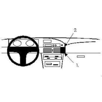 Brodit 851857 ProClip Toyota Corolla 88-92